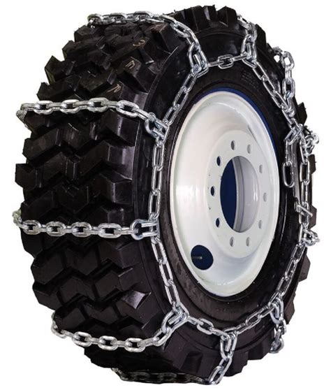 2 link skid steer tire chains|quality skid steer tire chains.